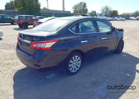 2013 Nissan Sentra Sv из США, поврежденный, VIN 3N1AB7AP8DL782448